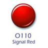 Эмаль глухая O110 Signal red