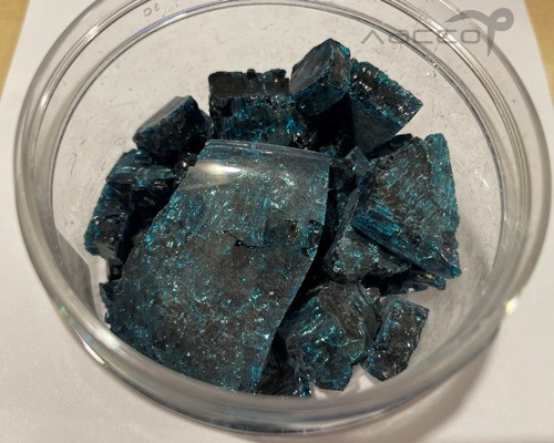 Эмаль прозрачная Av295T TURQUOISE  в кусках