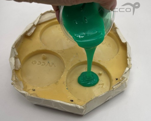 Резина  Lasil 625C green компл (основа+отвердитель)   