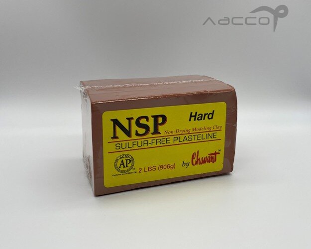 Пластилин NSP Hard твердый (906гр)